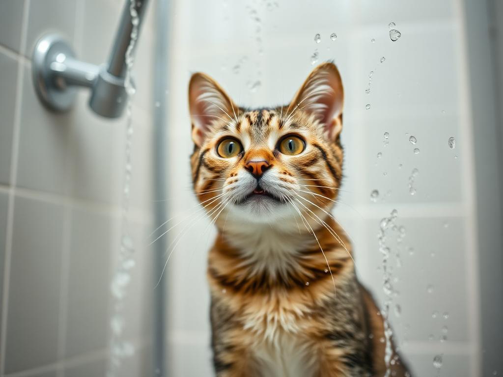 Porque é que os gatos não gostam de água?