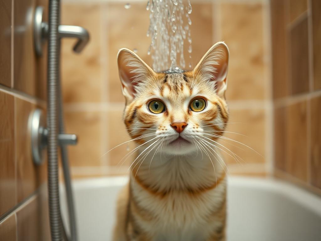 Existem gatos que gostam de água?